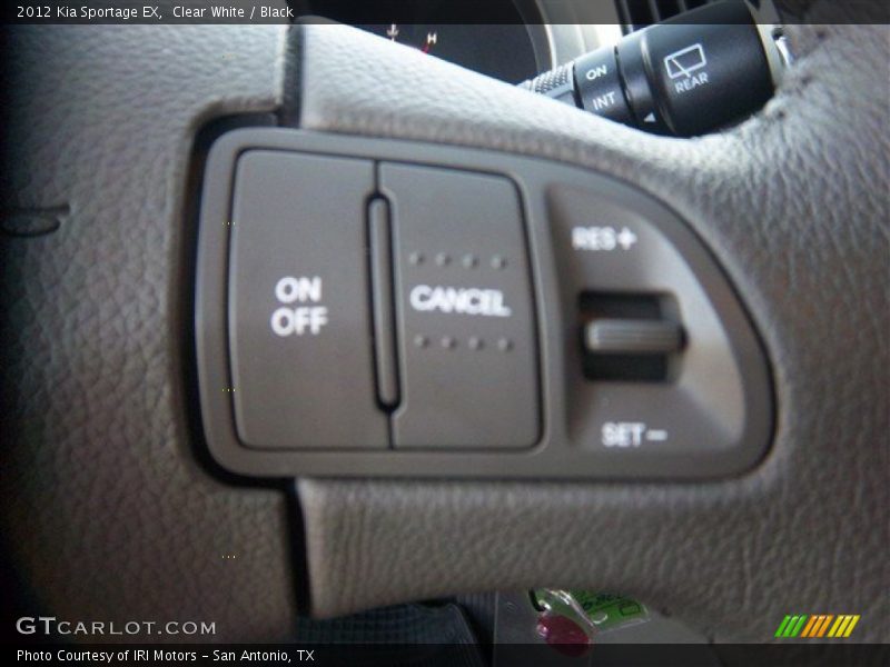 Controls of 2012 Sportage EX