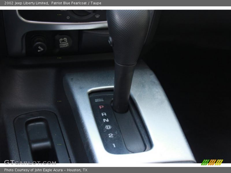 Patriot Blue Pearlcoat / Taupe 2002 Jeep Liberty Limited