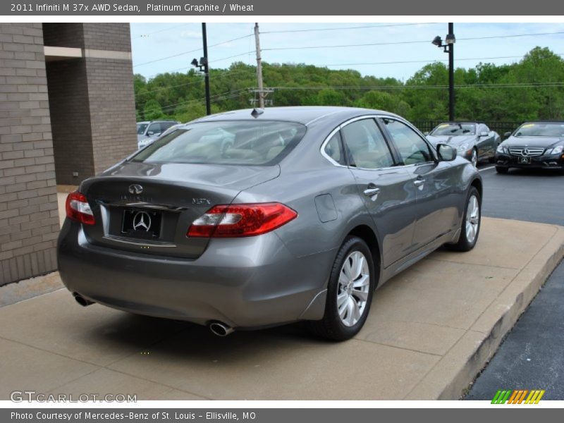 Platinum Graphite / Wheat 2011 Infiniti M 37x AWD Sedan