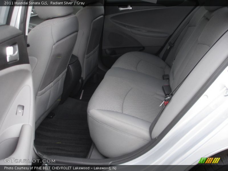 Radiant Silver / Gray 2011 Hyundai Sonata GLS