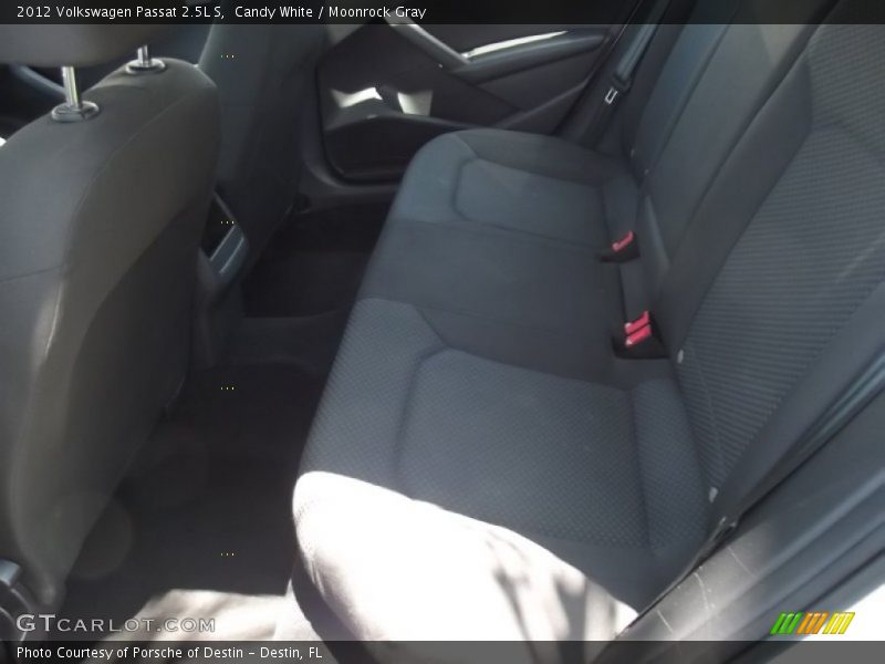 Candy White / Moonrock Gray 2012 Volkswagen Passat 2.5L S