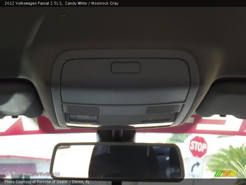 Candy White / Moonrock Gray 2012 Volkswagen Passat 2.5L S