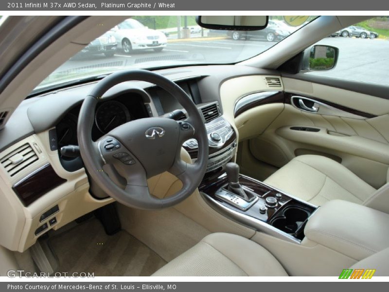 Platinum Graphite / Wheat 2011 Infiniti M 37x AWD Sedan