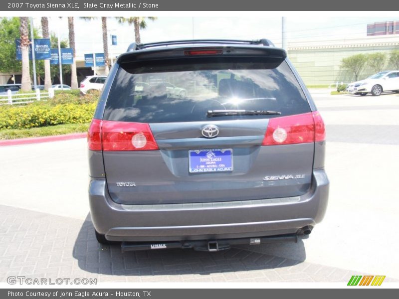 Slate Gray Metallic / Stone 2007 Toyota Sienna XLE