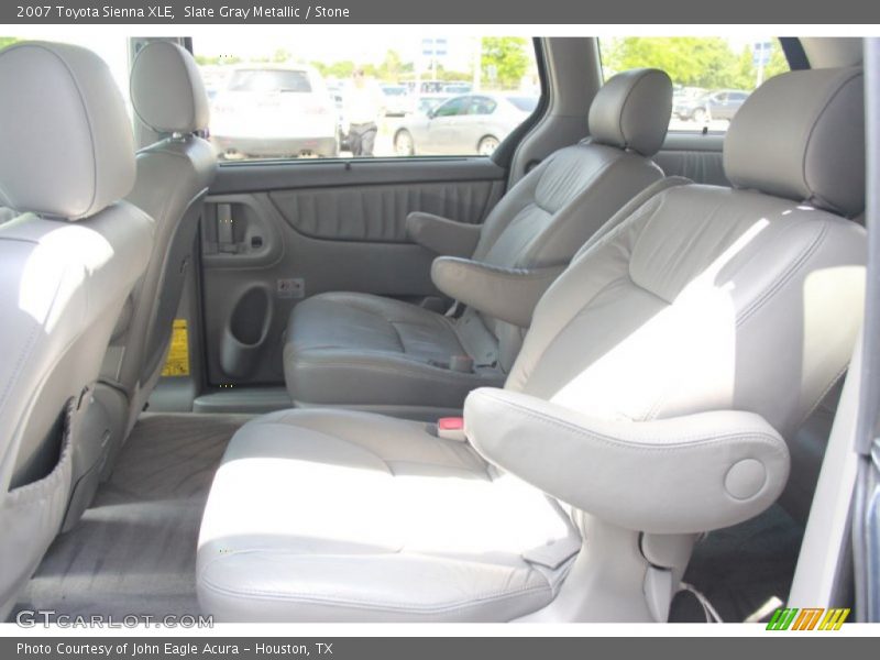 Slate Gray Metallic / Stone 2007 Toyota Sienna XLE