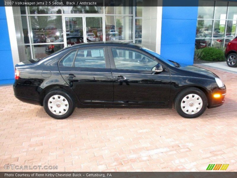 Black / Anthracite 2007 Volkswagen Jetta 2.5 Sedan