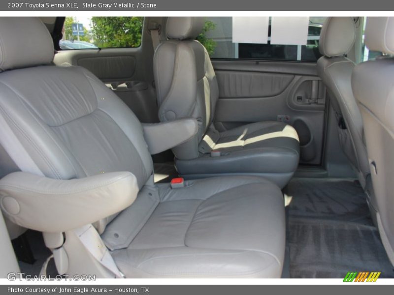 Slate Gray Metallic / Stone 2007 Toyota Sienna XLE