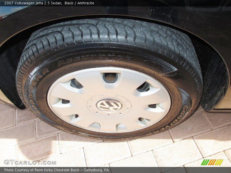 Black / Anthracite 2007 Volkswagen Jetta 2.5 Sedan