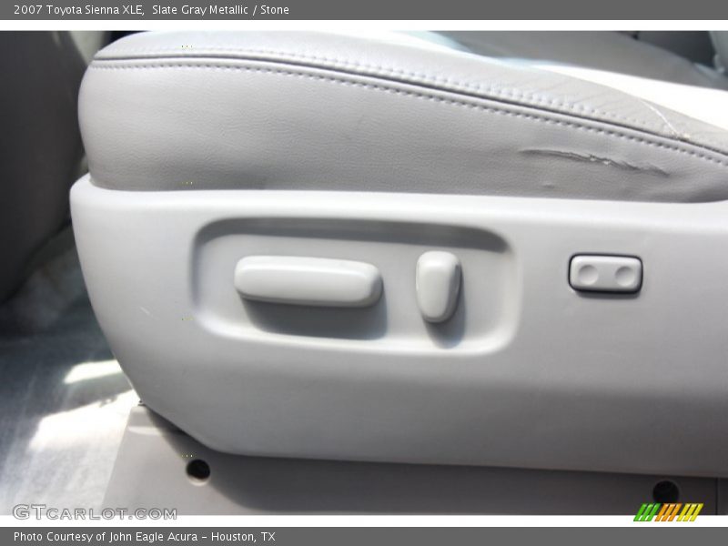 Slate Gray Metallic / Stone 2007 Toyota Sienna XLE