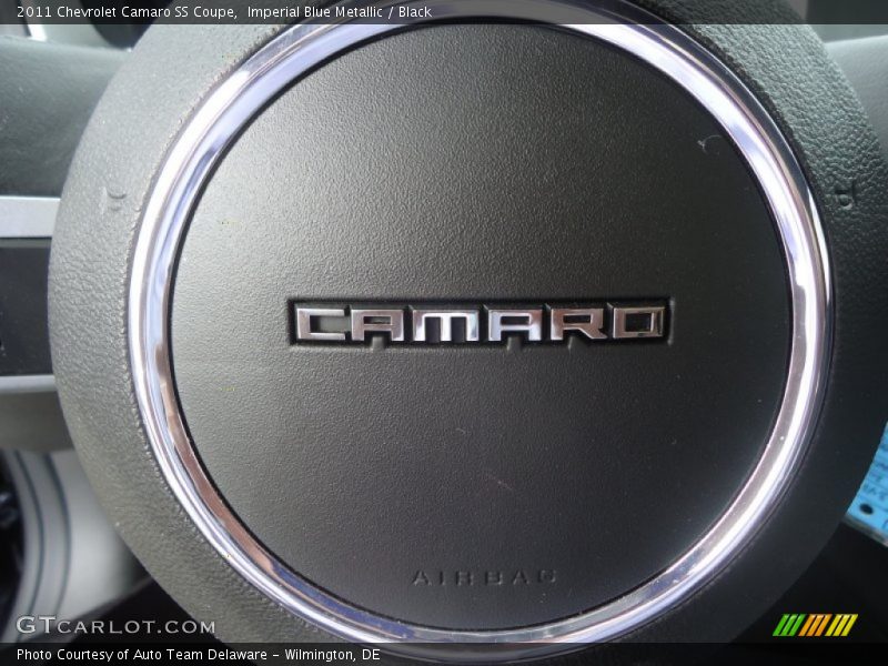 Imperial Blue Metallic / Black 2011 Chevrolet Camaro SS Coupe