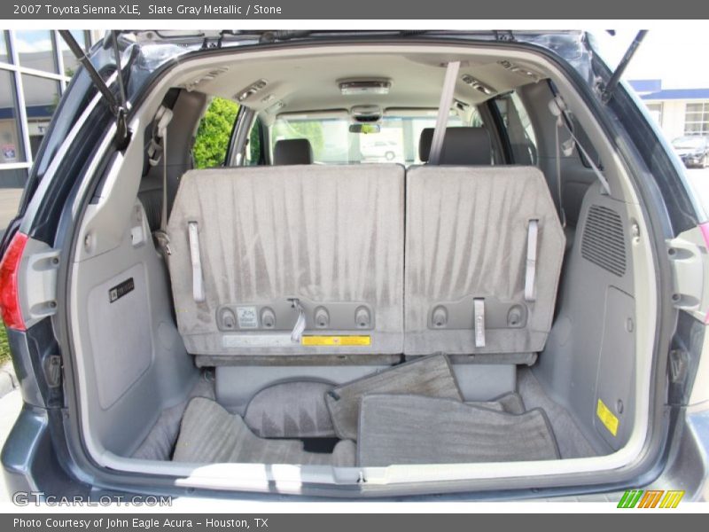 Slate Gray Metallic / Stone 2007 Toyota Sienna XLE