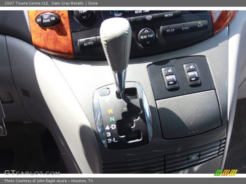 Slate Gray Metallic / Stone 2007 Toyota Sienna XLE