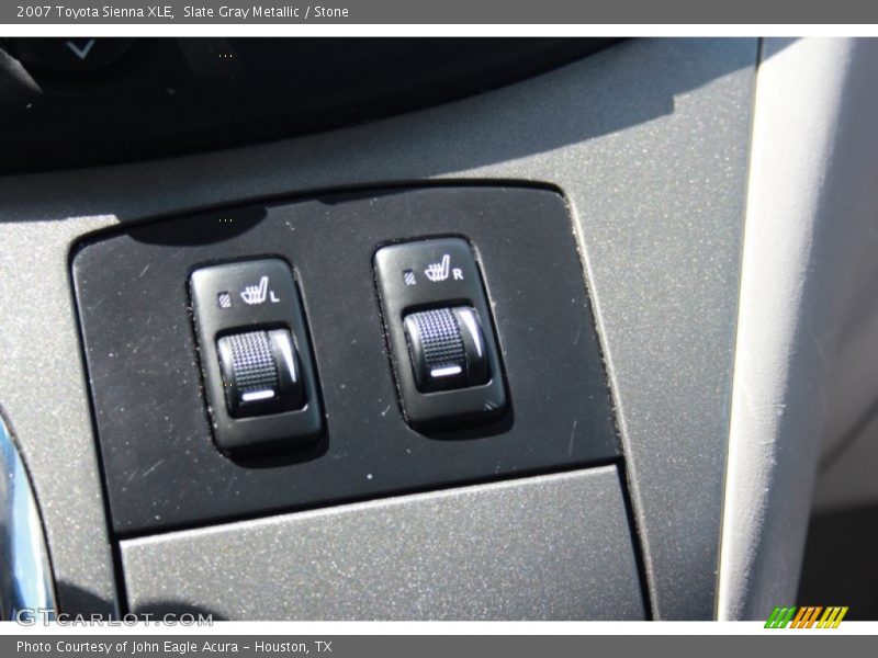 Slate Gray Metallic / Stone 2007 Toyota Sienna XLE