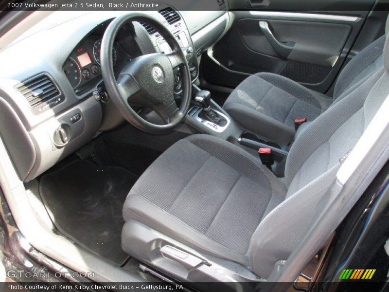 Black / Anthracite 2007 Volkswagen Jetta 2.5 Sedan