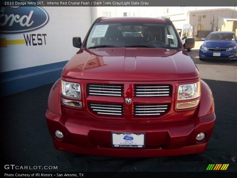 Inferno Red Crystal Pearl / Dark Slate Gray/Light Slate Gray 2010 Dodge Nitro SXT