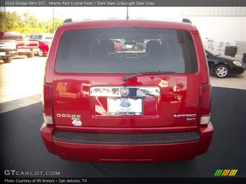 Inferno Red Crystal Pearl / Dark Slate Gray/Light Slate Gray 2010 Dodge Nitro SXT