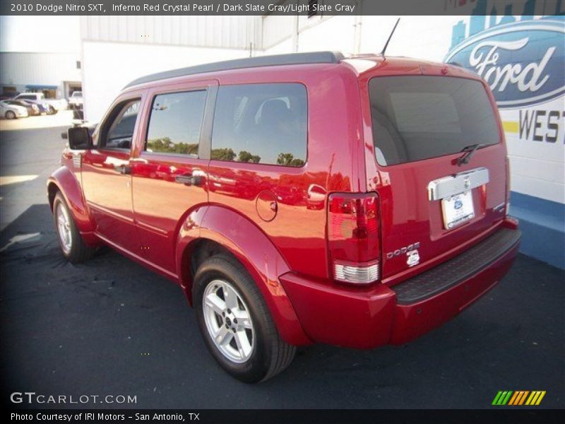 Inferno Red Crystal Pearl / Dark Slate Gray/Light Slate Gray 2010 Dodge Nitro SXT