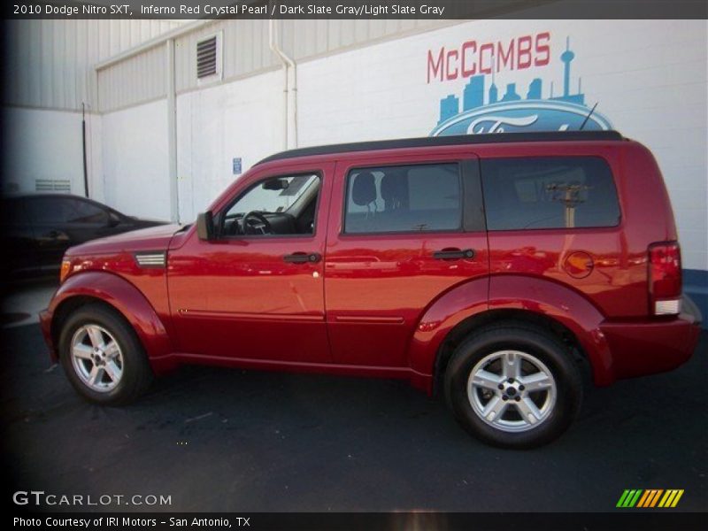 Inferno Red Crystal Pearl / Dark Slate Gray/Light Slate Gray 2010 Dodge Nitro SXT
