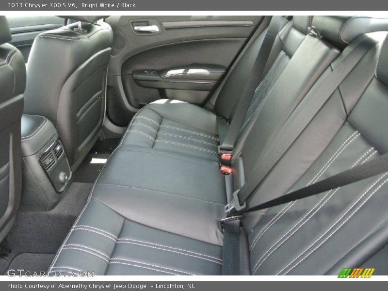 Rear Seat of 2013 300 S V6