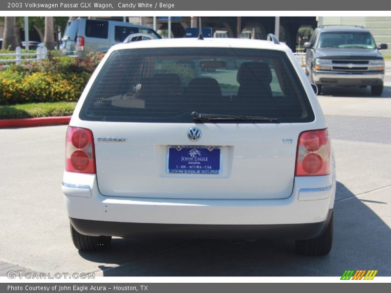 Candy White / Beige 2003 Volkswagen Passat GLX Wagon