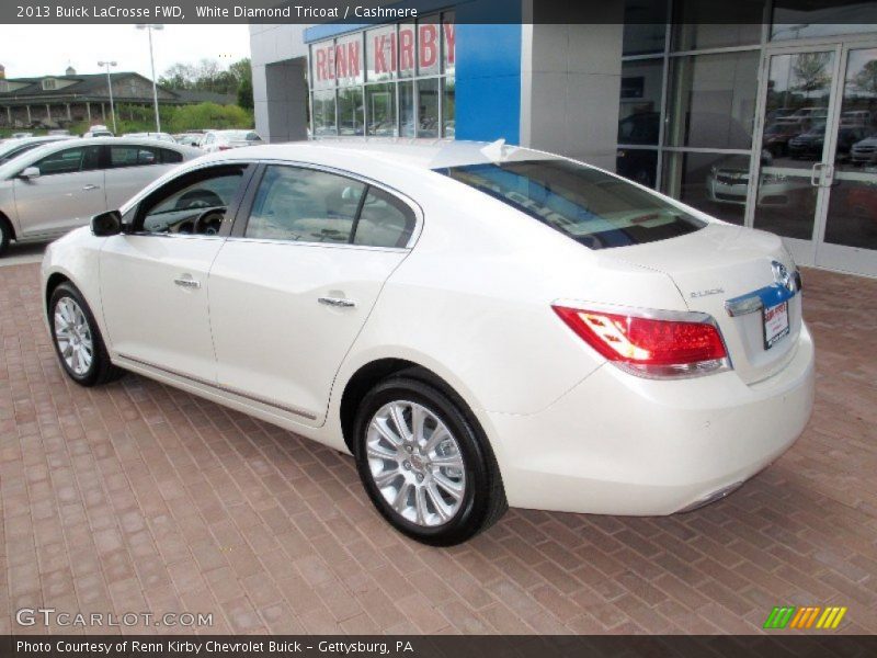White Diamond Tricoat / Cashmere 2013 Buick LaCrosse FWD
