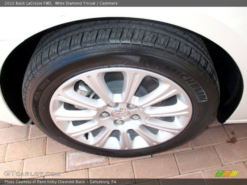 White Diamond Tricoat / Cashmere 2013 Buick LaCrosse FWD