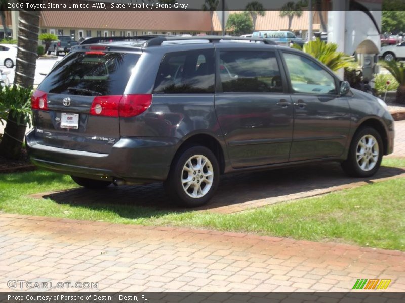 Slate Metallic / Stone Gray 2006 Toyota Sienna Limited AWD