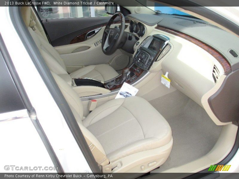 White Diamond Tricoat / Cashmere 2013 Buick LaCrosse FWD