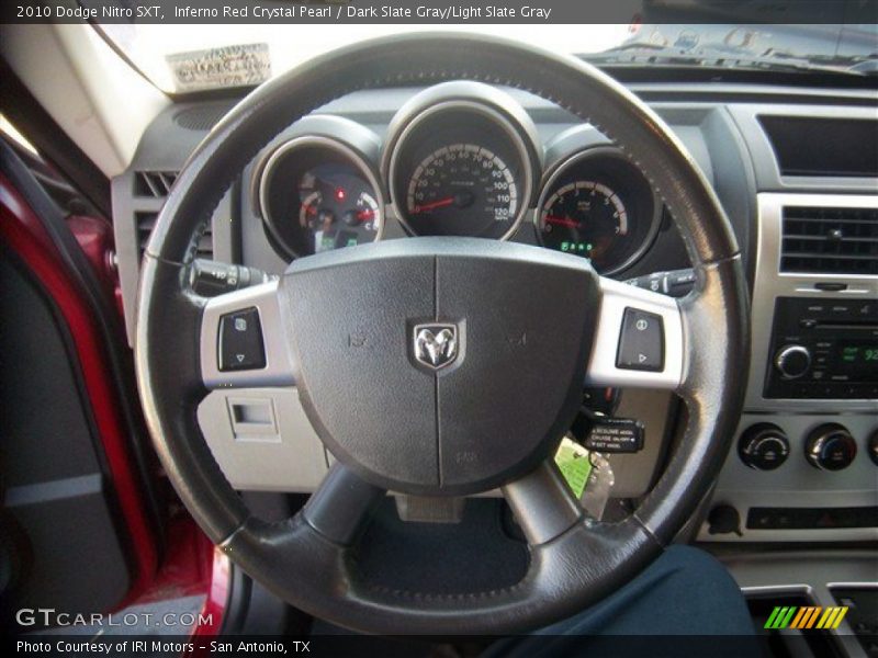 Inferno Red Crystal Pearl / Dark Slate Gray/Light Slate Gray 2010 Dodge Nitro SXT