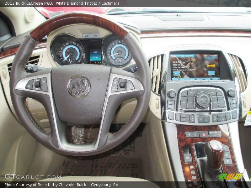 White Diamond Tricoat / Cashmere 2013 Buick LaCrosse FWD