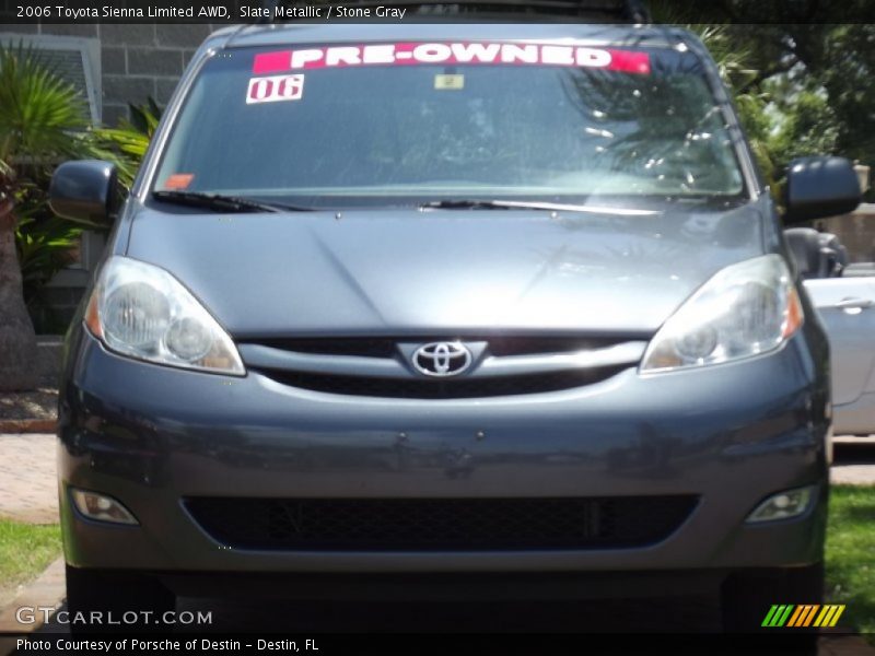 Slate Metallic / Stone Gray 2006 Toyota Sienna Limited AWD