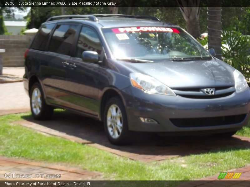 Slate Metallic / Stone Gray 2006 Toyota Sienna Limited AWD