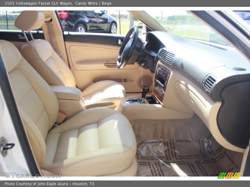Candy White / Beige 2003 Volkswagen Passat GLX Wagon