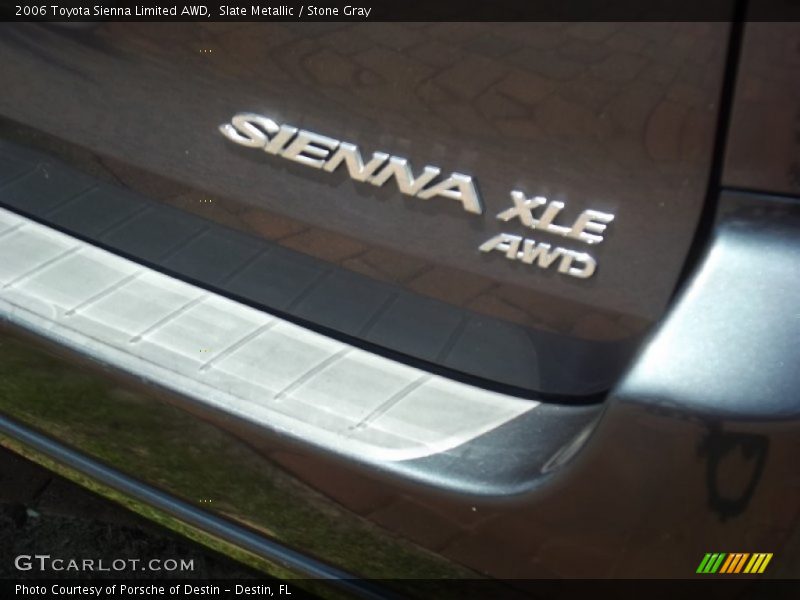Slate Metallic / Stone Gray 2006 Toyota Sienna Limited AWD