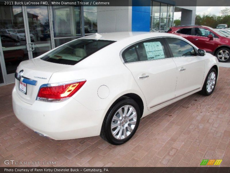 White Diamond Tricoat / Cashmere 2013 Buick LaCrosse FWD
