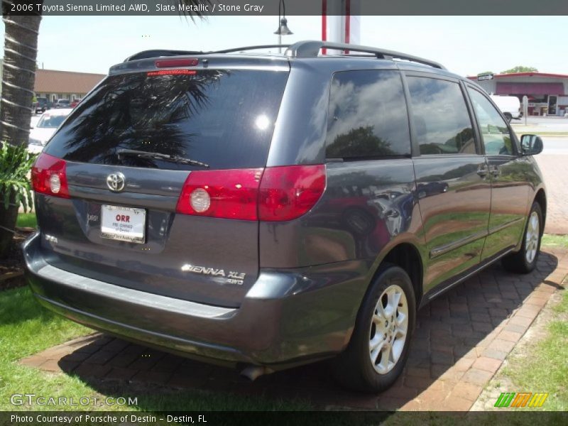 Slate Metallic / Stone Gray 2006 Toyota Sienna Limited AWD