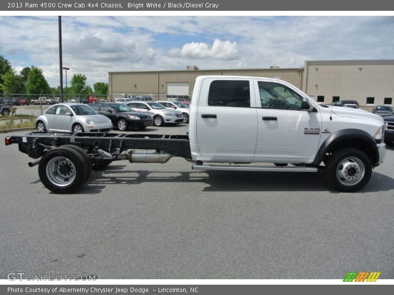  2013 4500 Crew Cab 4x4 Chassis Bright White