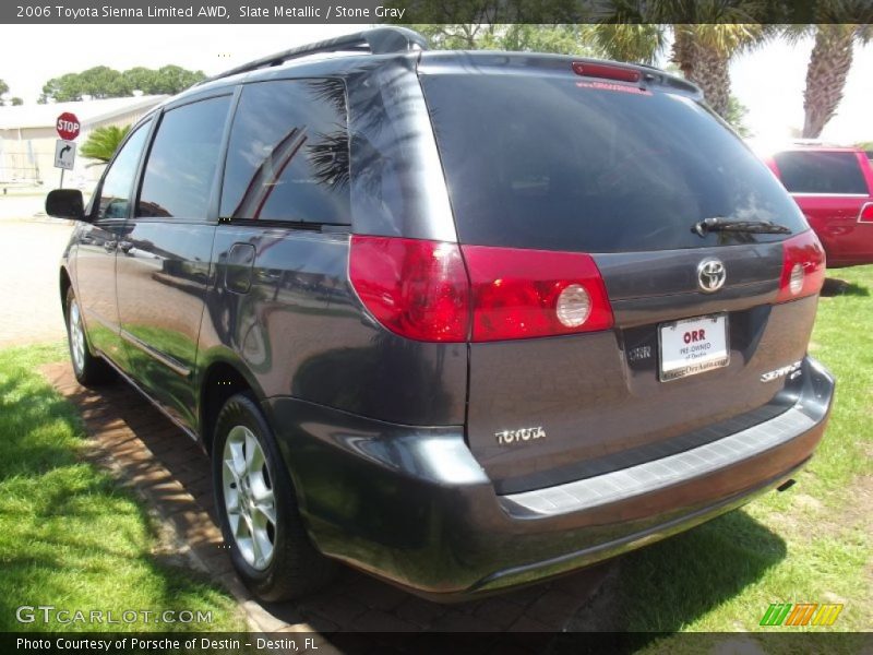 Slate Metallic / Stone Gray 2006 Toyota Sienna Limited AWD