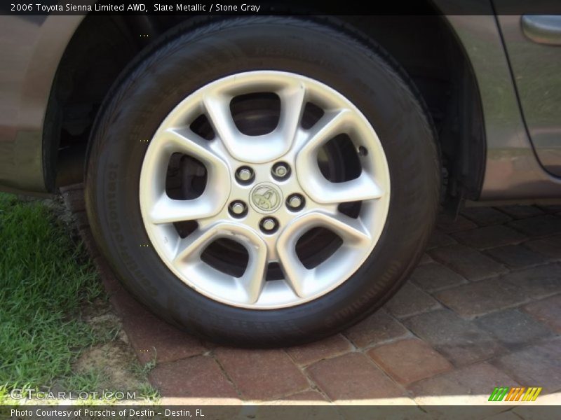 Slate Metallic / Stone Gray 2006 Toyota Sienna Limited AWD