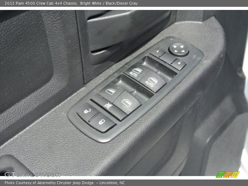 Bright White / Black/Diesel Gray 2013 Ram 4500 Crew Cab 4x4 Chassis