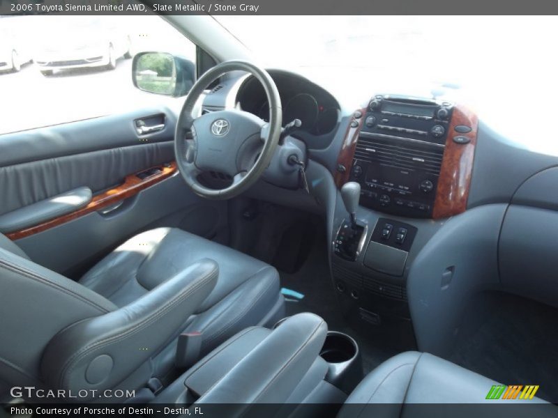 Slate Metallic / Stone Gray 2006 Toyota Sienna Limited AWD