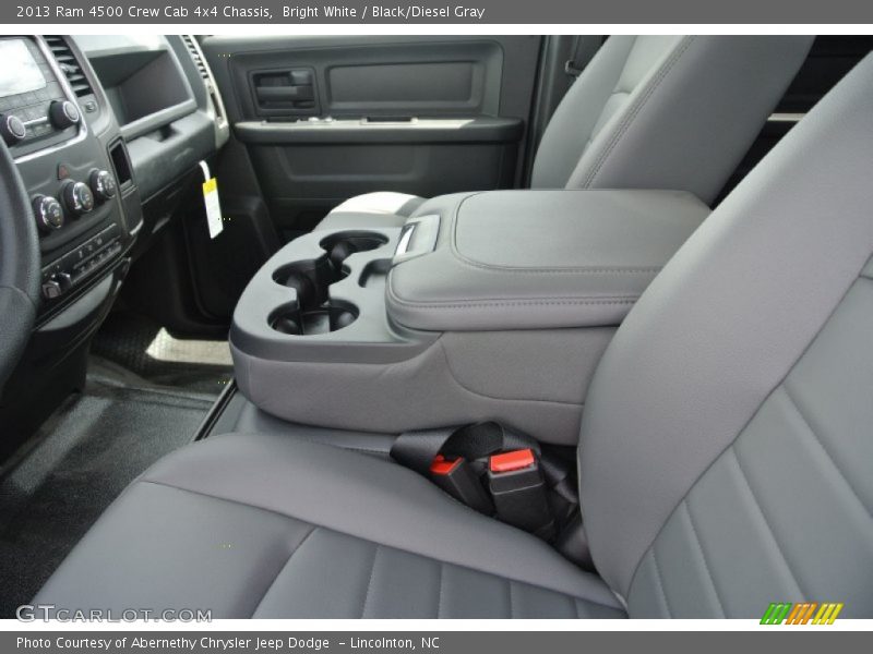 Bright White / Black/Diesel Gray 2013 Ram 4500 Crew Cab 4x4 Chassis