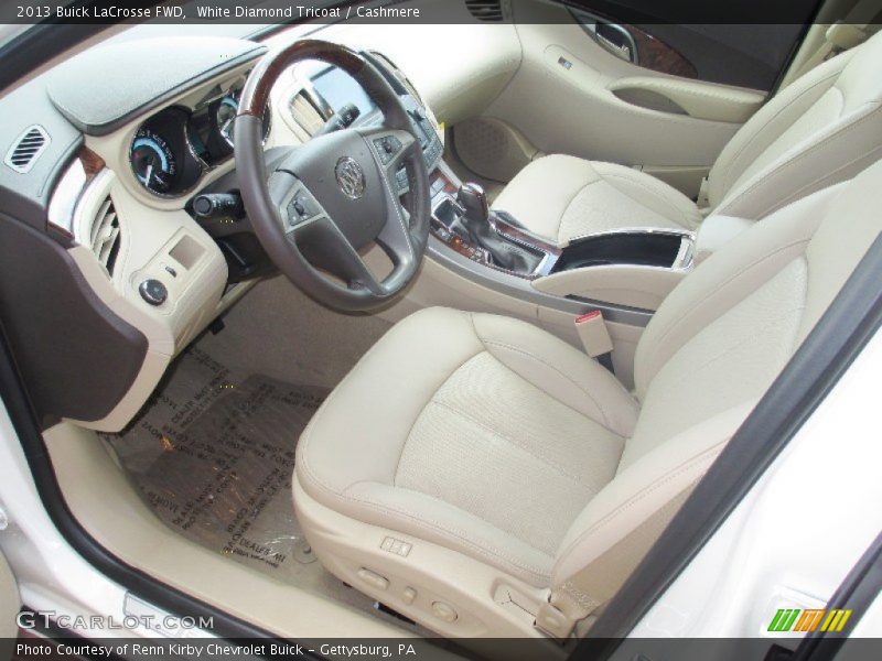 White Diamond Tricoat / Cashmere 2013 Buick LaCrosse FWD