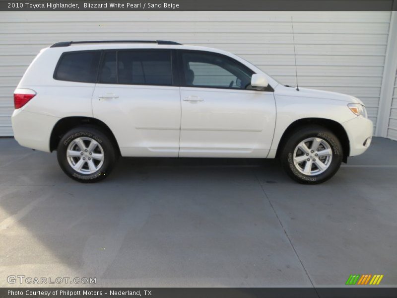  2010 Highlander  Blizzard White Pearl