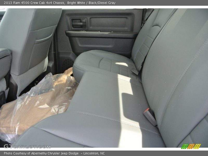 Bright White / Black/Diesel Gray 2013 Ram 4500 Crew Cab 4x4 Chassis