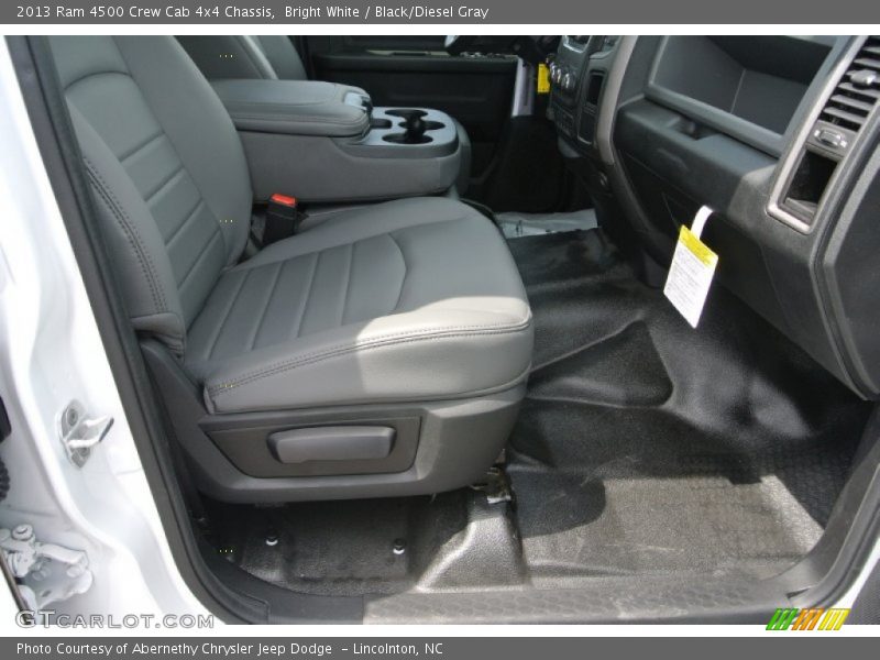 Bright White / Black/Diesel Gray 2013 Ram 4500 Crew Cab 4x4 Chassis