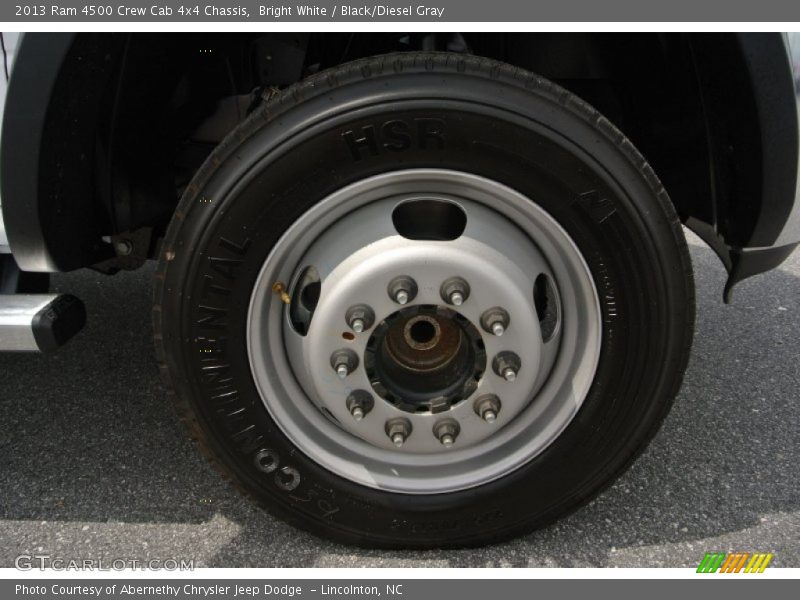  2013 4500 Crew Cab 4x4 Chassis Wheel