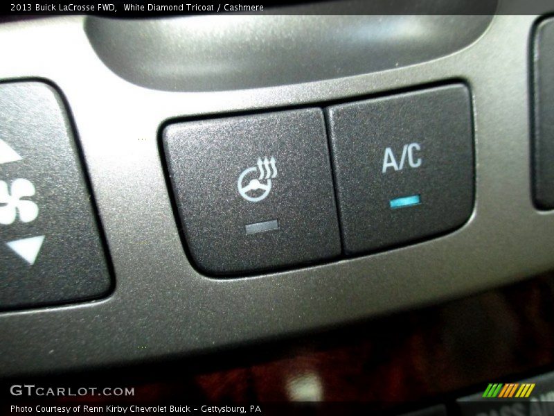White Diamond Tricoat / Cashmere 2013 Buick LaCrosse FWD