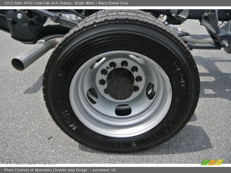  2013 4500 Crew Cab 4x4 Chassis Wheel