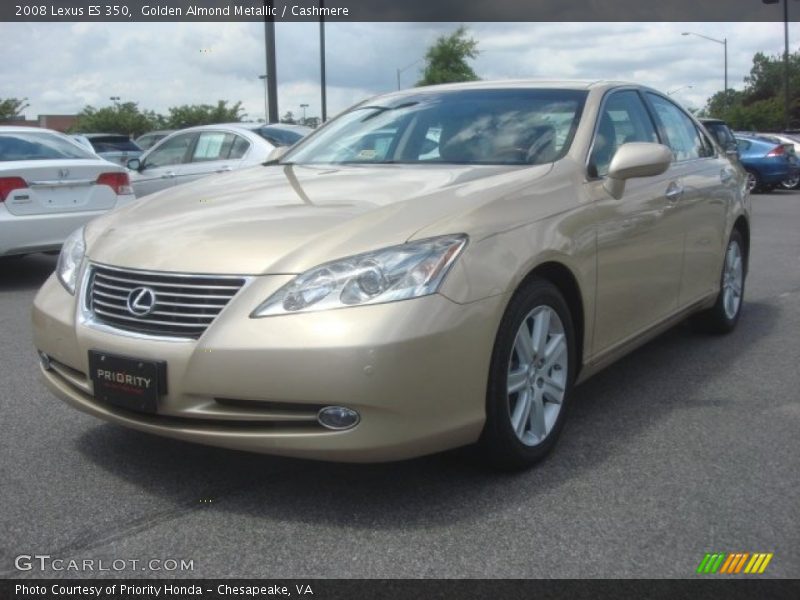 Golden Almond Metallic / Cashmere 2008 Lexus ES 350